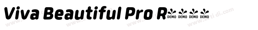 Viva Beautiful Pro R字体转换